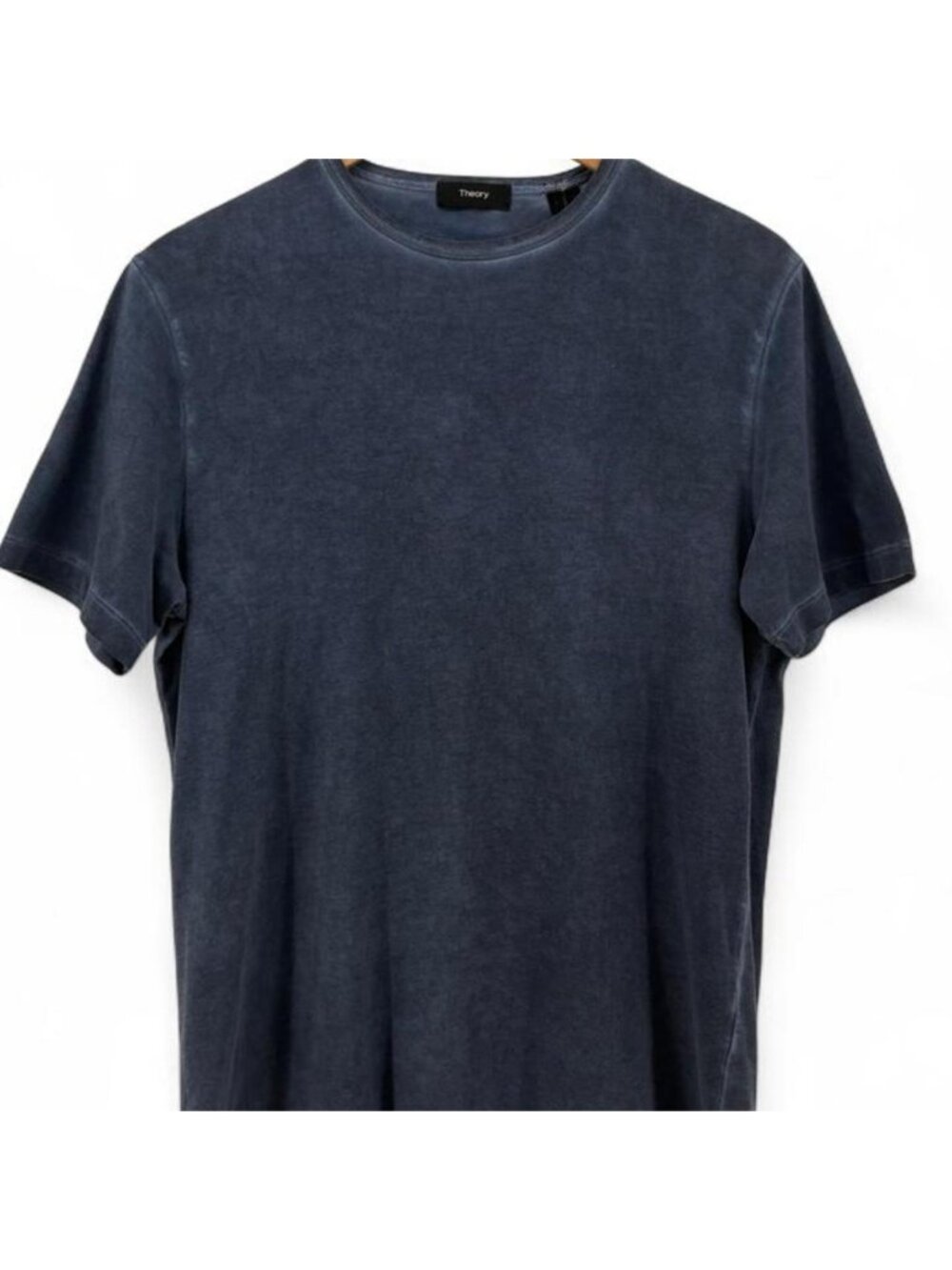 Theory washed blue gray cotton t-shirt Size S